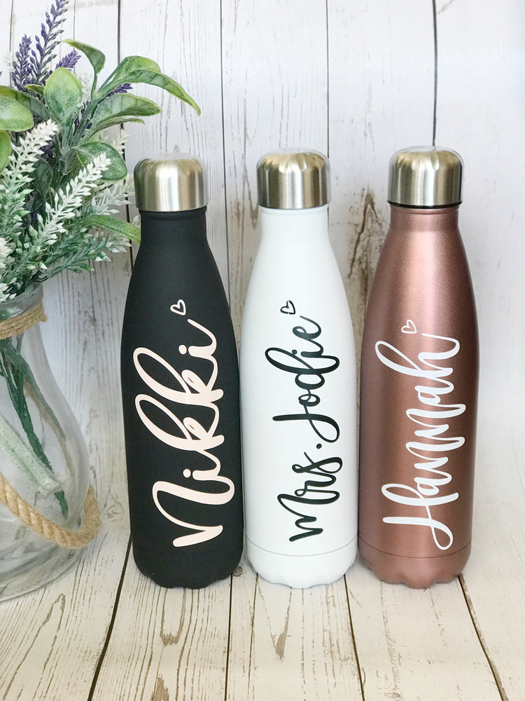 Personalised Insulated Drink Water Bottle 500ml