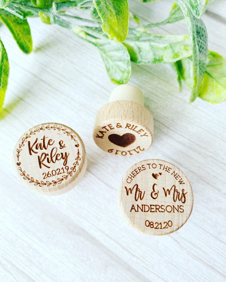 Personalised Wine Bottle Stopper